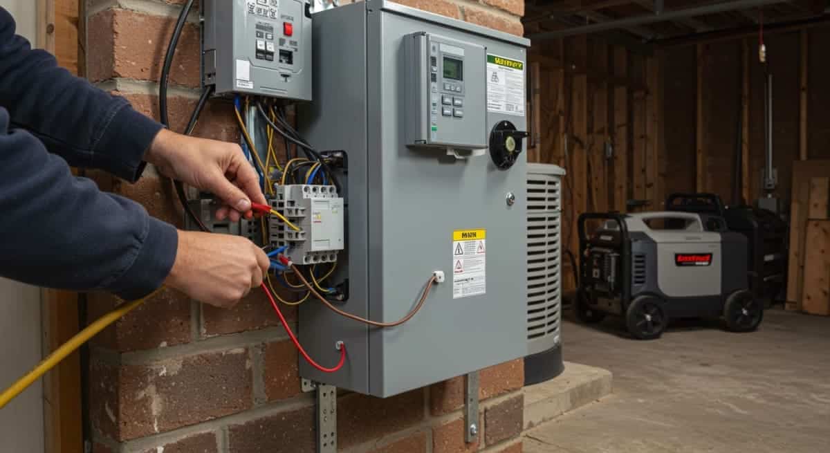 home backup generator - comparison of portable and standby generator systems side by side