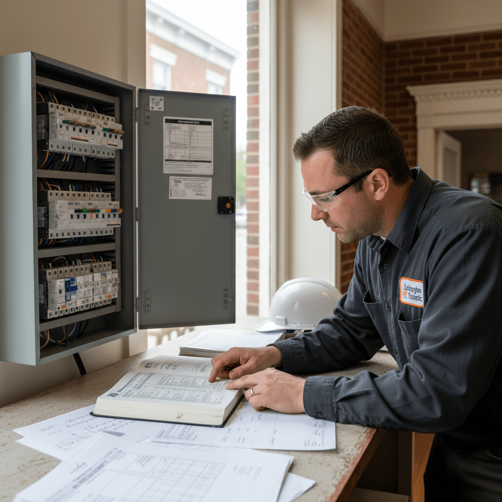 Commercial Electrical Permits and Code Compliance in Lexington commercial electrician lexington ky - electrical permit documentation and NEC code compliance inspection
