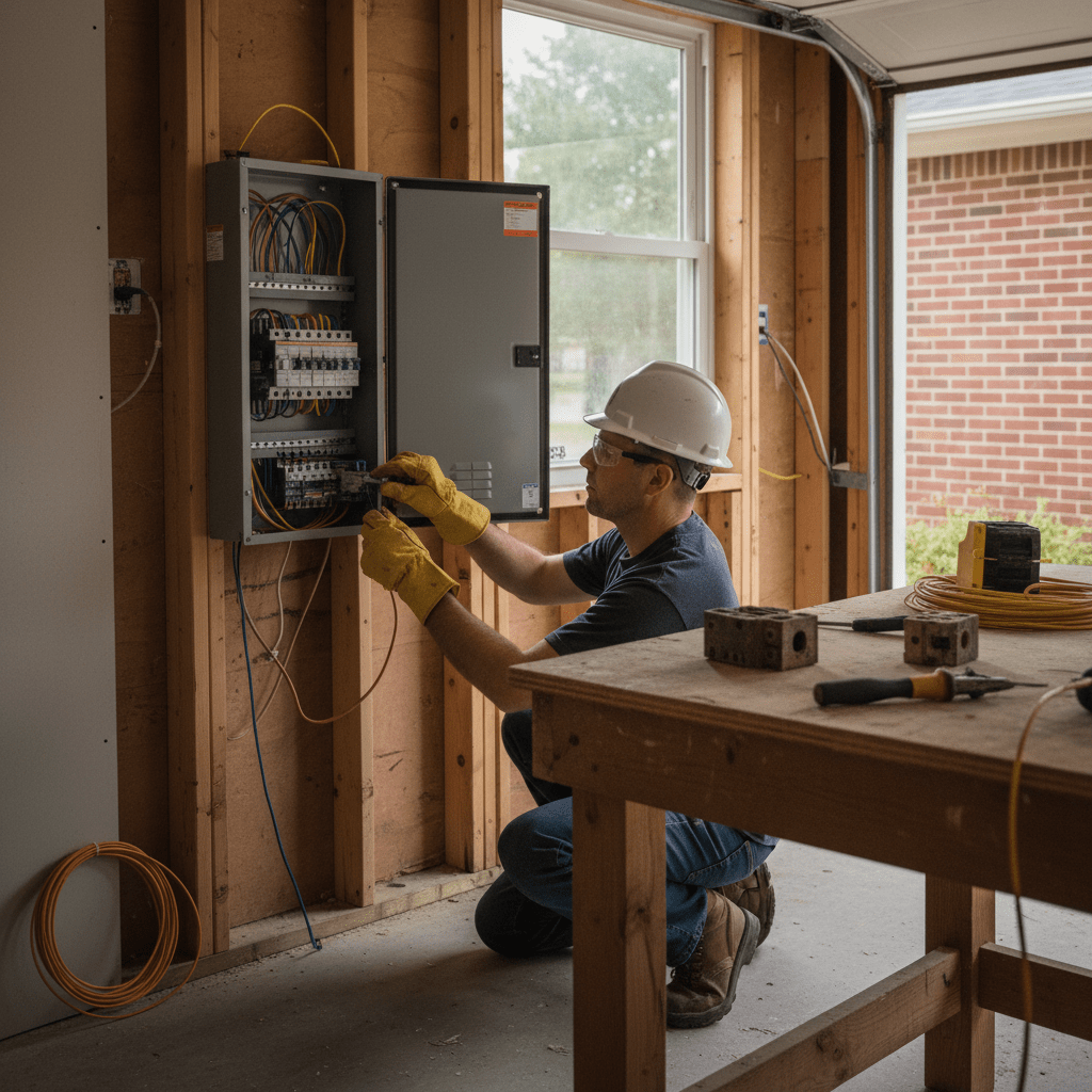 breaker switch replacement - Doctor Electric service van and licensed technician ready to provide electrical panel service