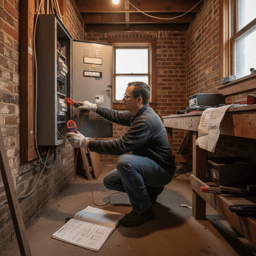 whole house generator sizing - electrical panel load calculation for backup generator